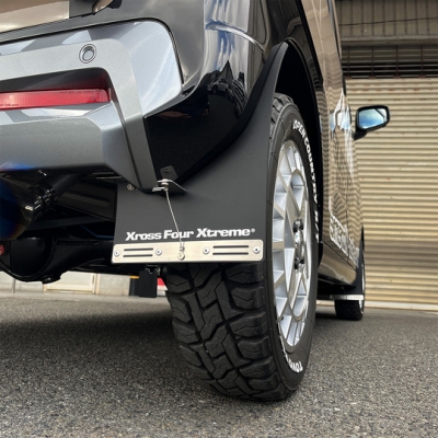 BA#A型 新型デリカミニ用 マッドフラップ ブラック | Autostyle