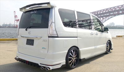 セレナ C26 ハイウェイスター 後期 GRACE LINE リアウィング | Autostyle